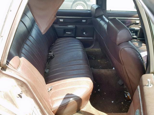 2G1AN69H7D1237010 - 1983 CHEVROLET CAPRICE CL BROWN photo 6