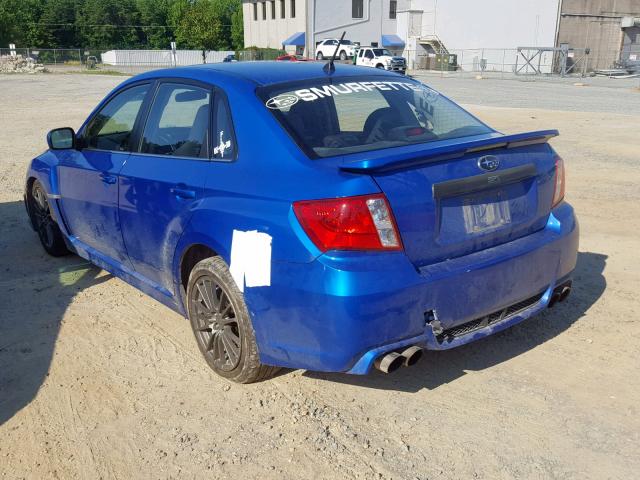 JF1GV7E65EG008248 - 2014 SUBARU IMPREZA WR BLUE photo 3