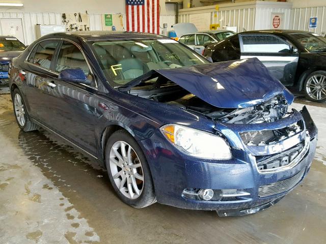 1G1ZE5EB9AF276202 - 2010 CHEVROLET MALIBU LTZ ლურჯი ფოტო 1
