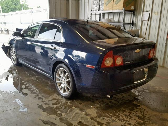 1G1ZE5EB9AF276202 - 2010 CHEVROLET MALIBU LTZ ლურჯი ფოტო 3