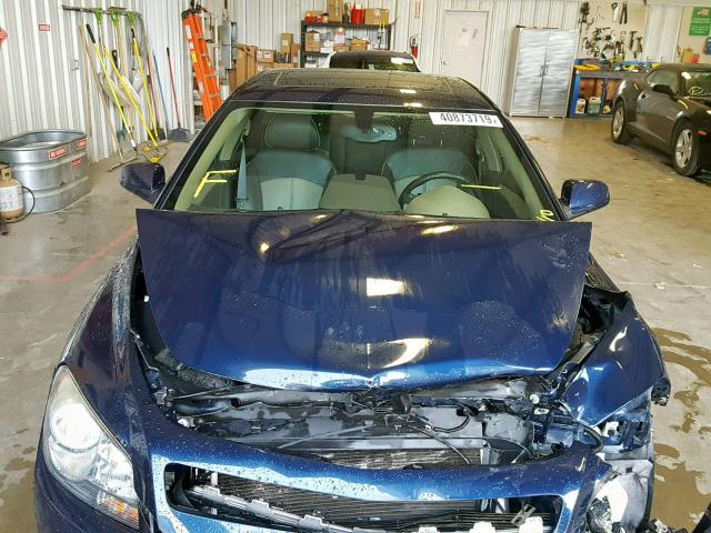1G1ZE5EB9AF276202 - 2010 CHEVROLET MALIBU LTZ ლურჯი ფოტო 7