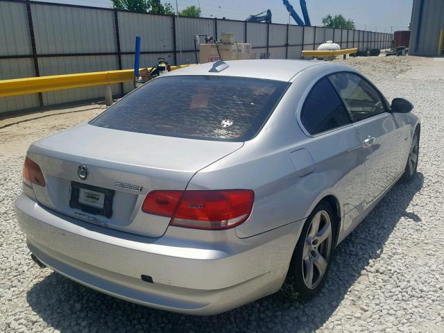 WBAWB33509P138555 - 2009 BMW 328 I SILVER photo 4