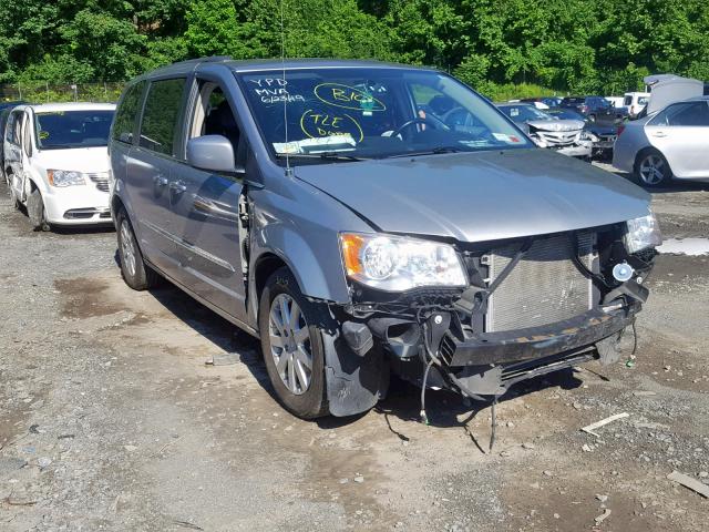 2C4RC1BGXDR691404 - 2013 CHRYSLER TOWN & COU GRAY photo 1