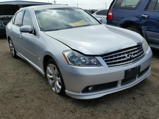 JNKBY01E96M203870 - 2006 INFINITI M45 BASE SILVER photo 1