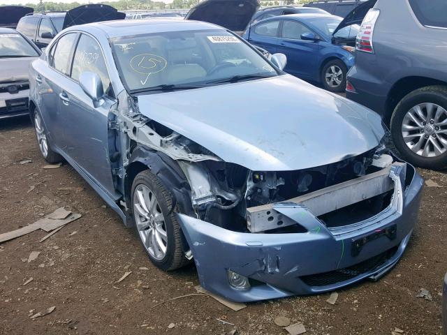 JTHCK262962003745 - 2006 LEXUS IS 250 BLUE photo 1