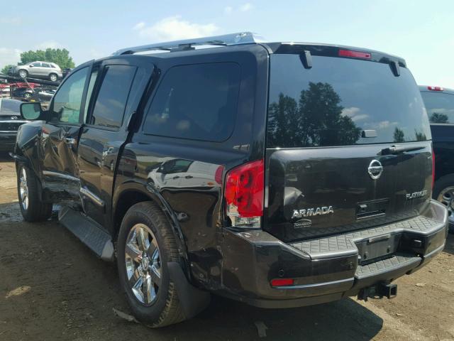 5N1AA0NE5DN607859 - 2013 NISSAN ARMADA PLA BLACK photo 3