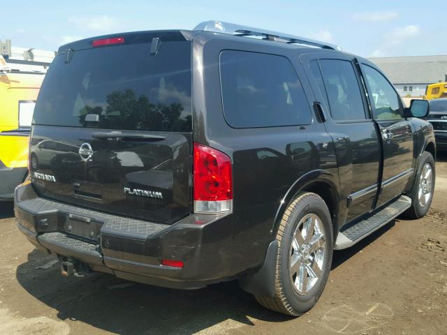 5N1AA0NE5DN607859 - 2013 NISSAN ARMADA PLA BLACK photo 4