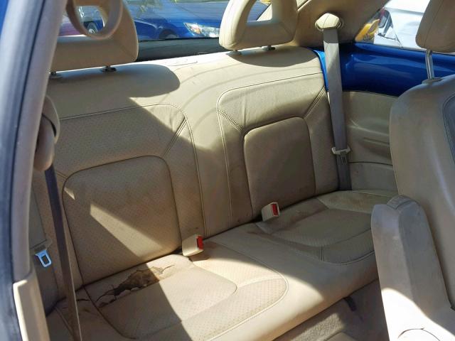3VWDD21C3YM500752 - 2000 VOLKSWAGEN NEW BEETLE ლურჯი ფოტო 6