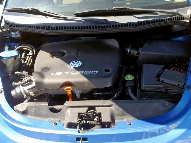 3VWDD21C3YM500752 - 2000 VOLKSWAGEN NEW BEETLE ლურჯი ფოტო 7