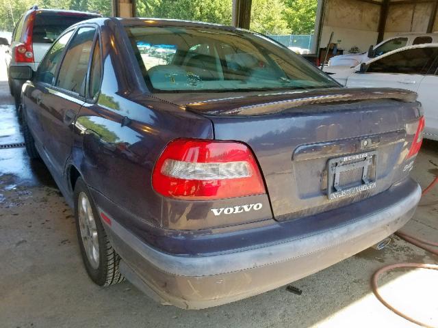 YV1VS2552YF528626 - 2000 VOLVO S40 BLACK photo 3