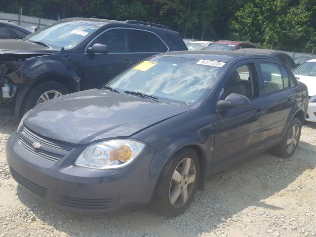 1G1AL58F587211305 - 2008 CHEVROLET COBALT LT GRAY photo 2