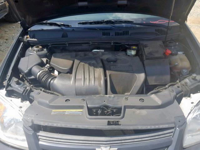 1G1AL58F587211305 - 2008 CHEVROLET COBALT LT GRAY photo 7