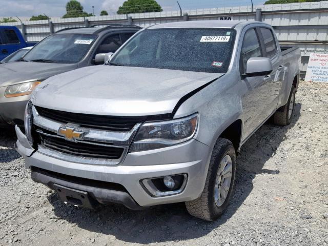 1GCGTBE36F1130534 - 2015 CHEVROLET COLORADO L SILVER photo 2