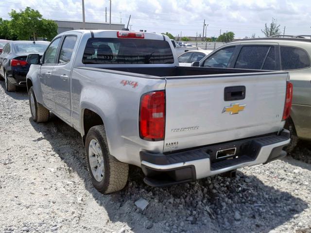 1GCGTBE36F1130534 - 2015 CHEVROLET COLORADO L SILVER photo 3