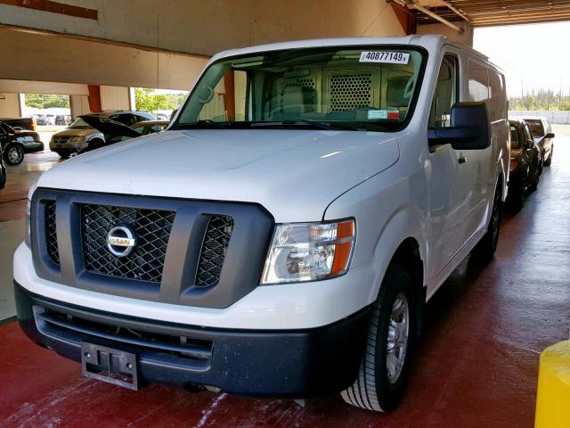1N6BF0KY2GN801422 - 2016 NISSAN NV 1500 S WHITE photo 2