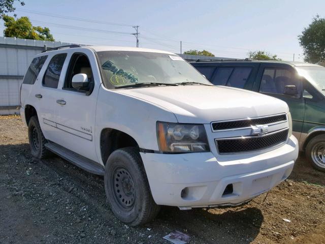 1GNFC13058R139798 - 2008 CHEVROLET TAHOE C150 WHITE photo 1