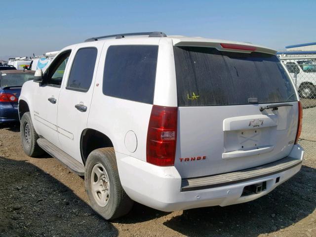 1GNFC13058R139798 - 2008 CHEVROLET TAHOE C150 WHITE photo 3