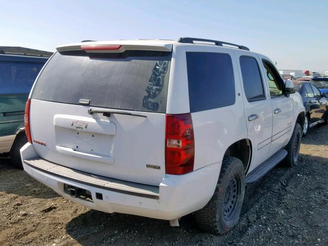 1GNFC13058R139798 - 2008 CHEVROLET TAHOE C150 WHITE photo 4