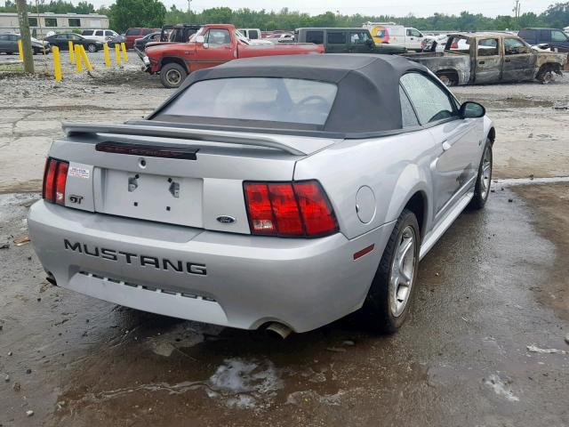 1FAFP45X5YF310632 - 2000 FORD MUSTANG GT SILVER photo 4