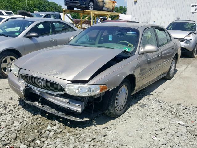 1G4HP54K924137467 - 2002 BUICK LESABRE CU BROWN photo 2