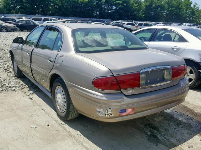 1G4HP54K924137467 - 2002 BUICK LESABRE CU BROWN photo 3