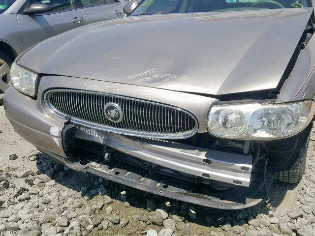 1G4HP54K924137467 - 2002 BUICK LESABRE CU BROWN photo 9