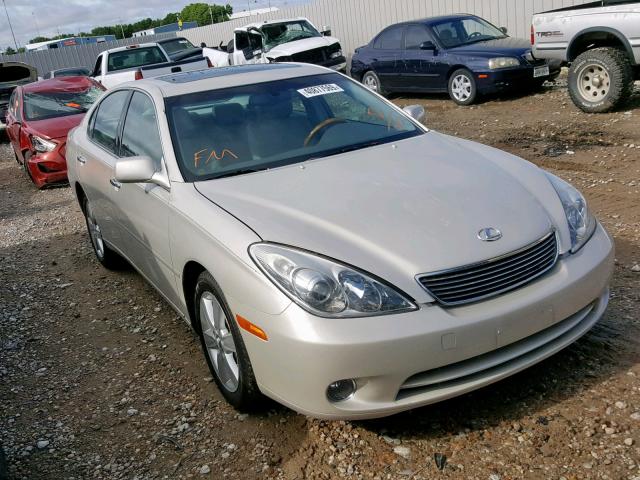 JTHBA30G155121892 - 2005 LEXUS ES 330 SILVER photo 1