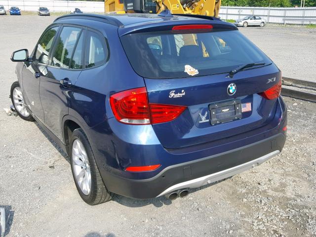 WBAVL1C50FVY31629 - 2015 BMW X1 XDRIVE2 BLUE photo 3