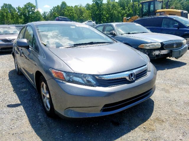 19XFB5F54CE003791 - 2012 HONDA CIVIC NATU GRAY photo 1