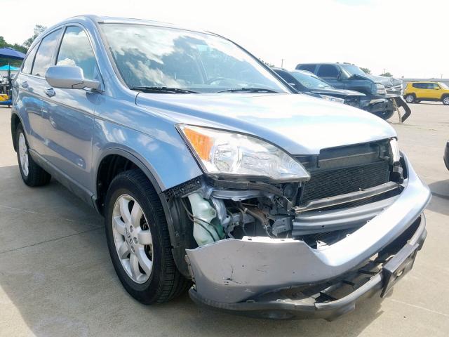 JHLRE38787C038860 - 2007 HONDA CR-V EXL BLUE photo 1