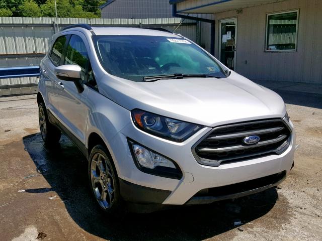 MAJ6P1CL6JC229368 - 2018 FORD ECOSPORT S SILVER photo 1