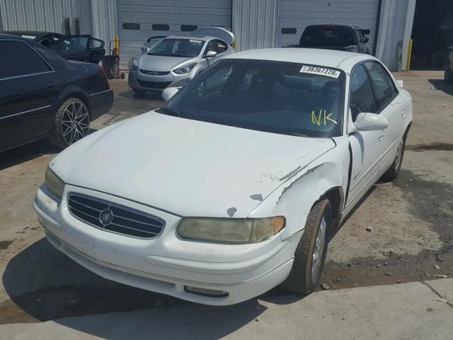 2G4WB52K8X1569222 - 1999 BUICK REGAL LS WHITE photo 2