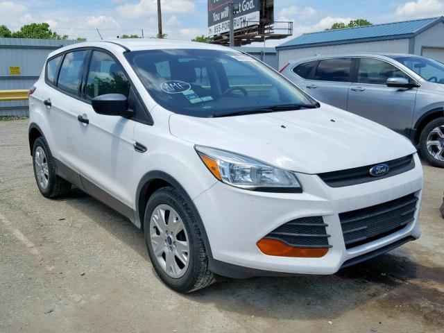 1FMCU0F76GUB23581 - 2016 FORD ESCAPE S WHITE photo 1