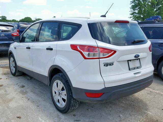 1FMCU0F76GUB23581 - 2016 FORD ESCAPE S WHITE photo 3