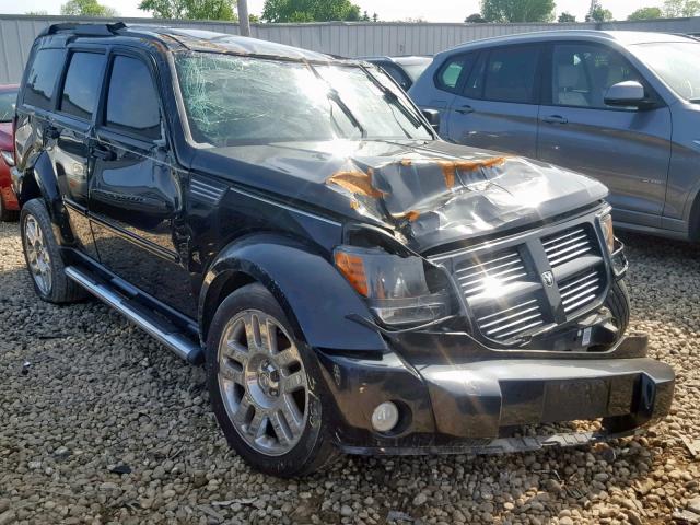 1D4PU4GXXBW607104 - 2011 DODGE NITRO HEAT BLACK photo 1