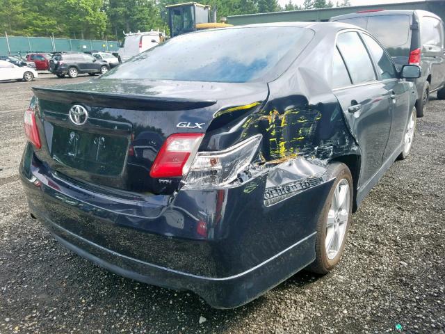 4T1BK46K57U017958 - 2007 TOYOTA CAMRY NEW BLACK photo 4