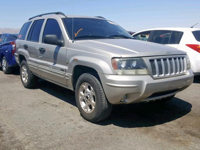 1J4GX48S84C327588 - 2004 JEEP GRAND CHER BEIGE photo 1