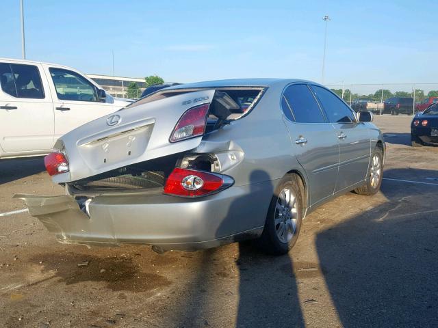 JTHBF30G836005470 - 2003 LEXUS ES 300 GRAY photo 4