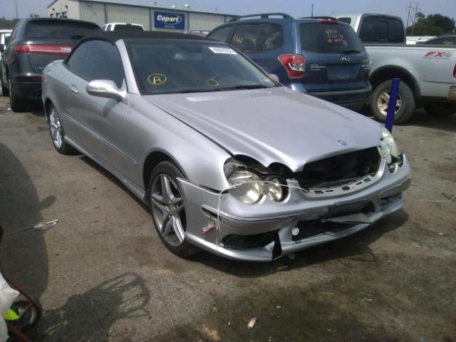 WDBTK75G94T004816 - 2004 MERCEDES-BENZ CLK 500 SILVER photo 1