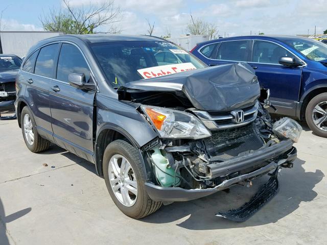 5J6RE3H76AL047006 - 2010 HONDA CR-V EXL GRAY photo 1