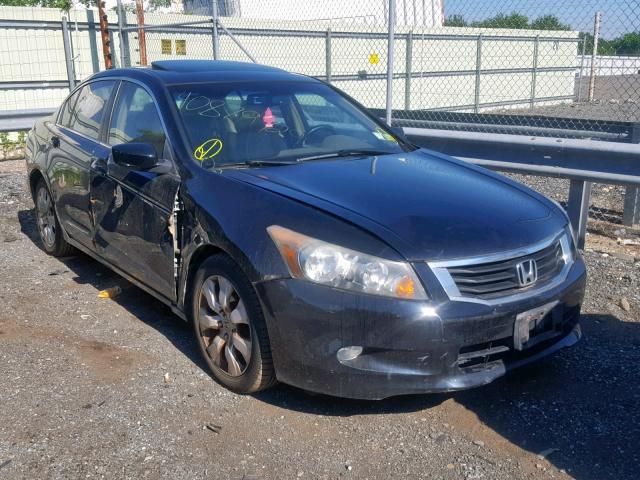 1HGCP26808A065312 - 2008 HONDA ACCORD EXL BLACK photo 1