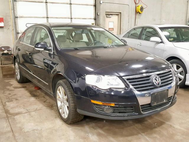 WVWJK7AN1AE067096 - 2010 VOLKSWAGEN PASSAT KOM BLACK photo 1