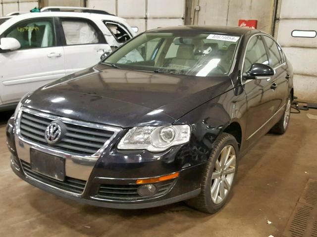 WVWJK7AN1AE067096 - 2010 VOLKSWAGEN PASSAT KOM BLACK photo 2