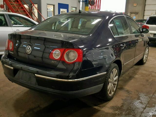 WVWJK7AN1AE067096 - 2010 VOLKSWAGEN PASSAT KOM BLACK photo 4