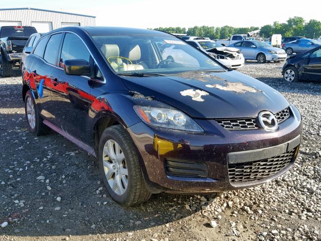 JM3ER293070118247 - 2007 MAZDA CX-7 PURPLE photo 1