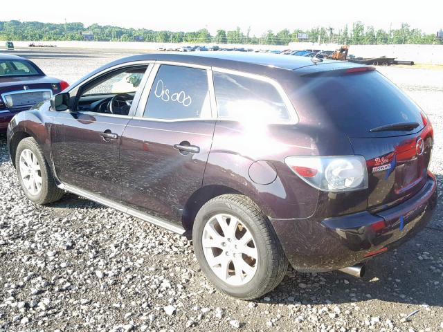 JM3ER293070118247 - 2007 MAZDA CX-7 PURPLE photo 3