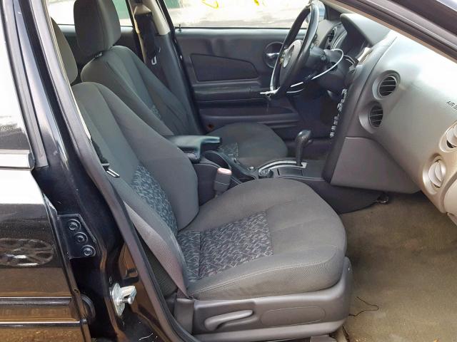 2G2WS522241108411 - 2004 PONTIAC GRAND PRIX BLACK photo 5