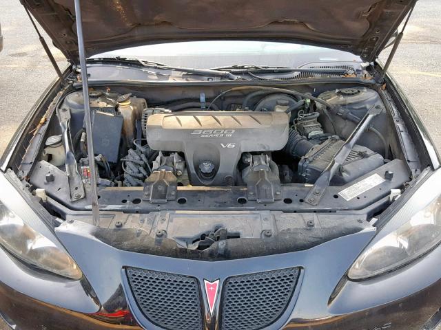 2G2WS522241108411 - 2004 PONTIAC GRAND PRIX BLACK photo 7