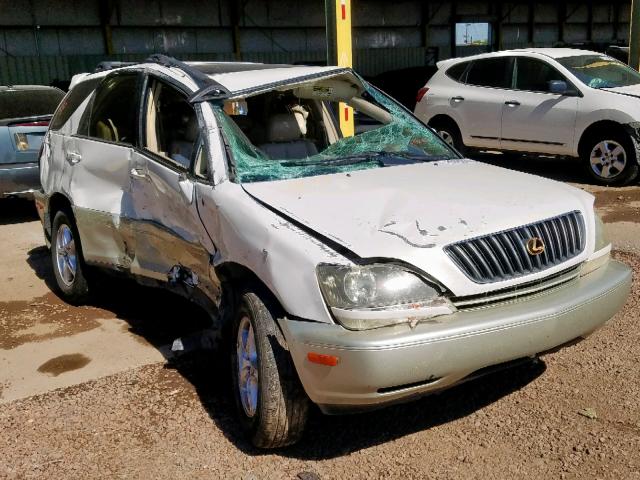 JT6HF10U4Y0140159 - 2000 LEXUS RX 300 WHITE photo 1