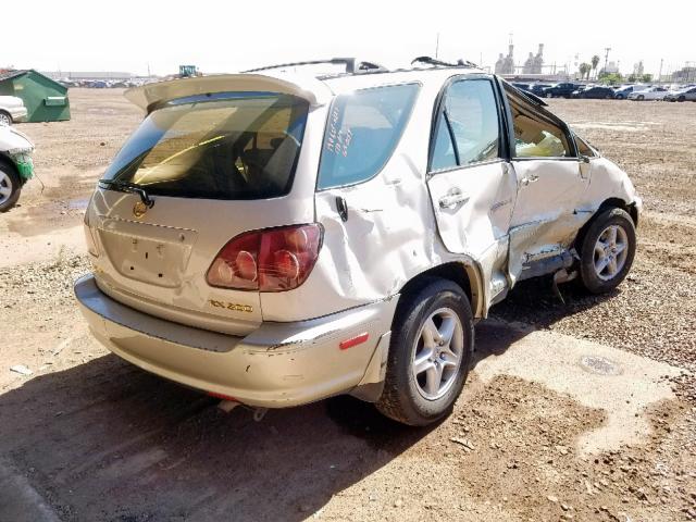 JT6HF10U4Y0140159 - 2000 LEXUS RX 300 WHITE photo 4